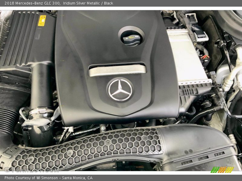Iridium Silver Metallic / Black 2018 Mercedes-Benz GLC 300