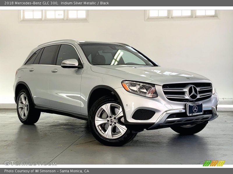 Iridium Silver Metallic / Black 2018 Mercedes-Benz GLC 300