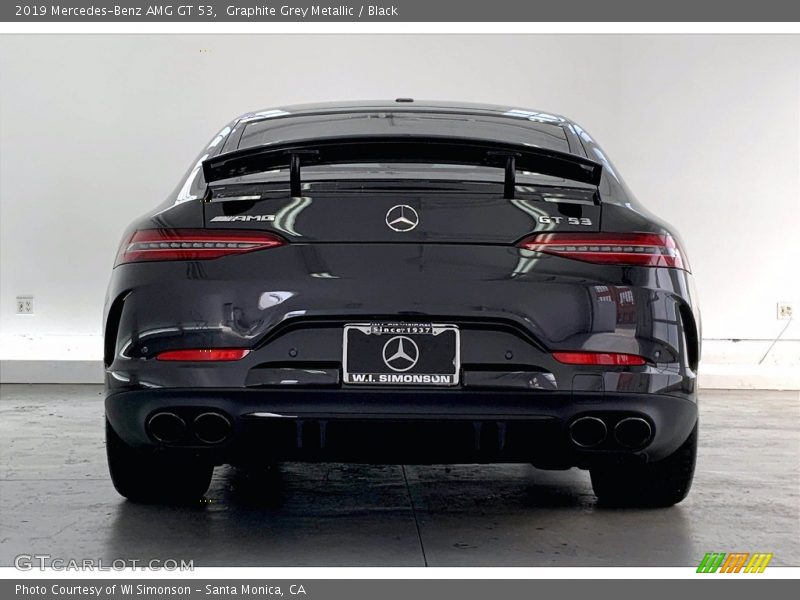 Graphite Grey Metallic / Black 2019 Mercedes-Benz AMG GT 53