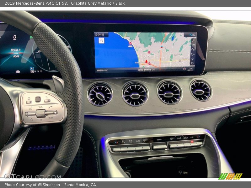 Graphite Grey Metallic / Black 2019 Mercedes-Benz AMG GT 53