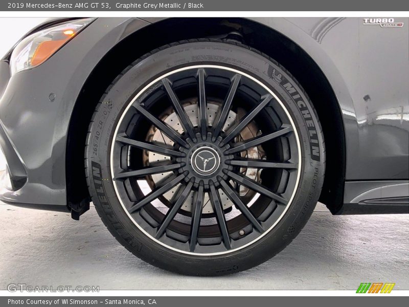 Graphite Grey Metallic / Black 2019 Mercedes-Benz AMG GT 53