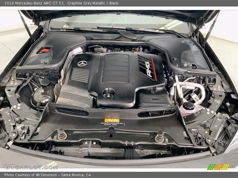 Graphite Grey Metallic / Black 2019 Mercedes-Benz AMG GT 53
