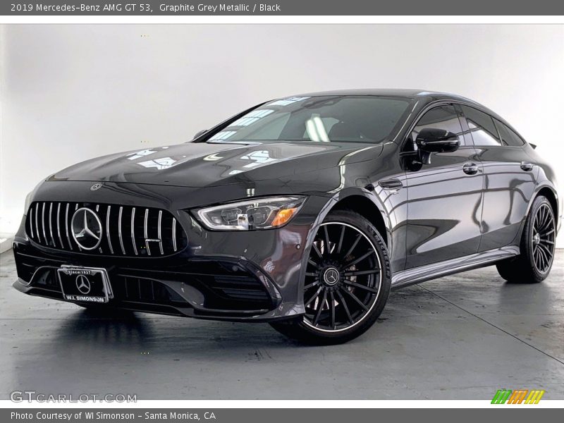 Graphite Grey Metallic / Black 2019 Mercedes-Benz AMG GT 53