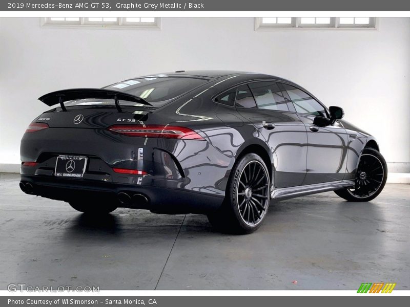 Graphite Grey Metallic / Black 2019 Mercedes-Benz AMG GT 53