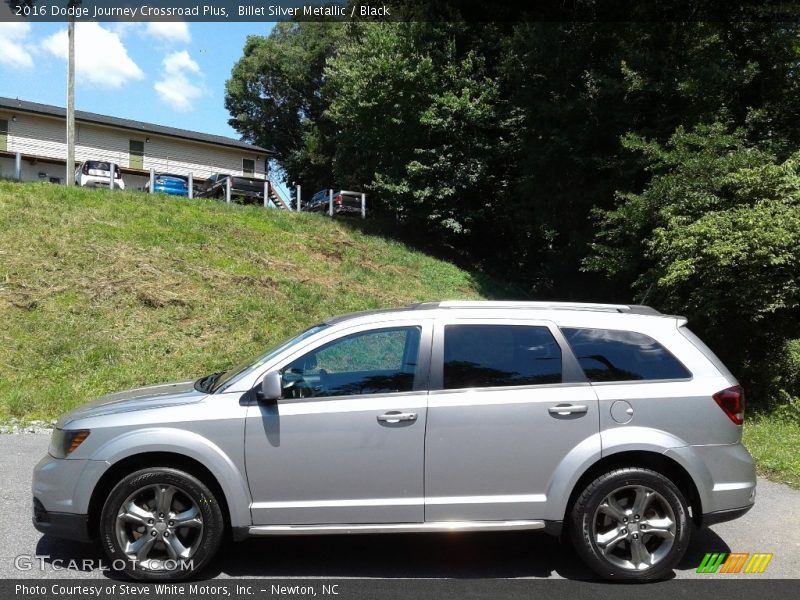 Billet Silver Metallic / Black 2016 Dodge Journey Crossroad Plus