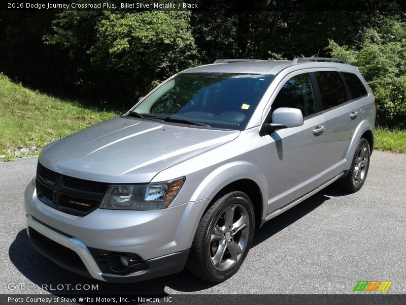 Billet Silver Metallic / Black 2016 Dodge Journey Crossroad Plus