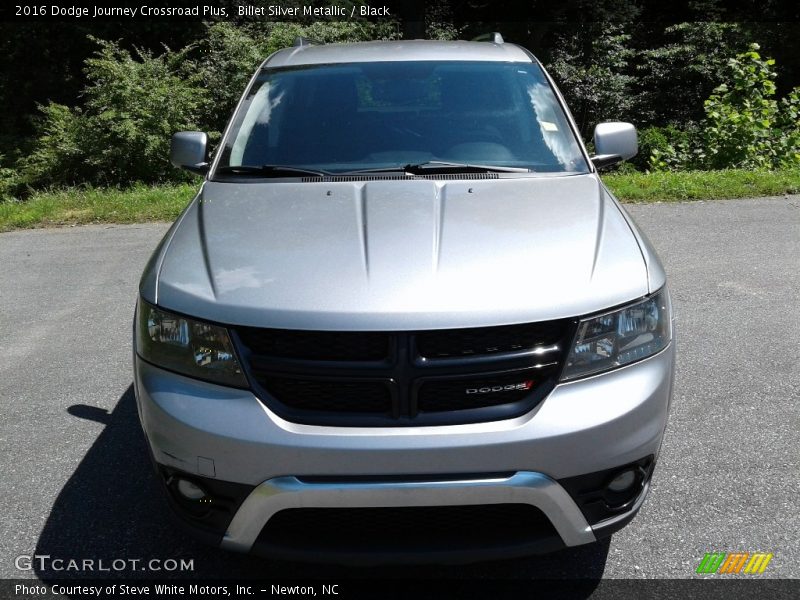 Billet Silver Metallic / Black 2016 Dodge Journey Crossroad Plus