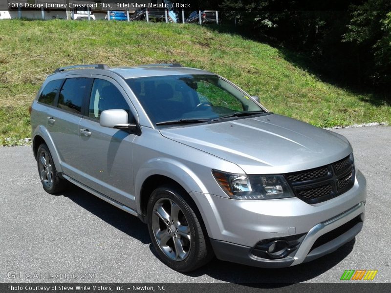 Billet Silver Metallic / Black 2016 Dodge Journey Crossroad Plus
