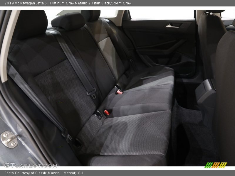Platinum Gray Metallic / Titan Black/Storm Gray 2019 Volkswagen Jetta S
