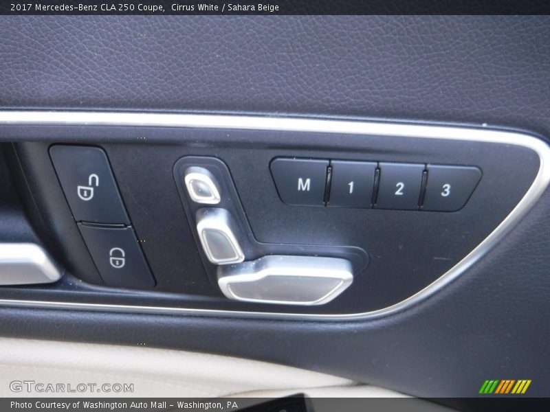Controls of 2017 CLA 250 Coupe