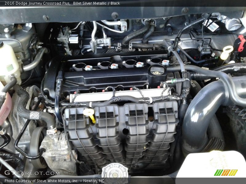 Billet Silver Metallic / Black 2016 Dodge Journey Crossroad Plus