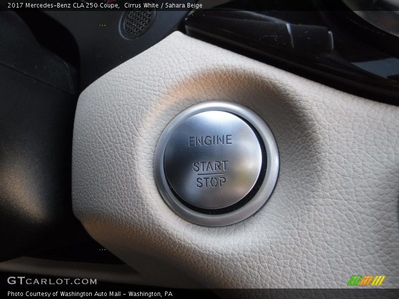 Controls of 2017 CLA 250 Coupe