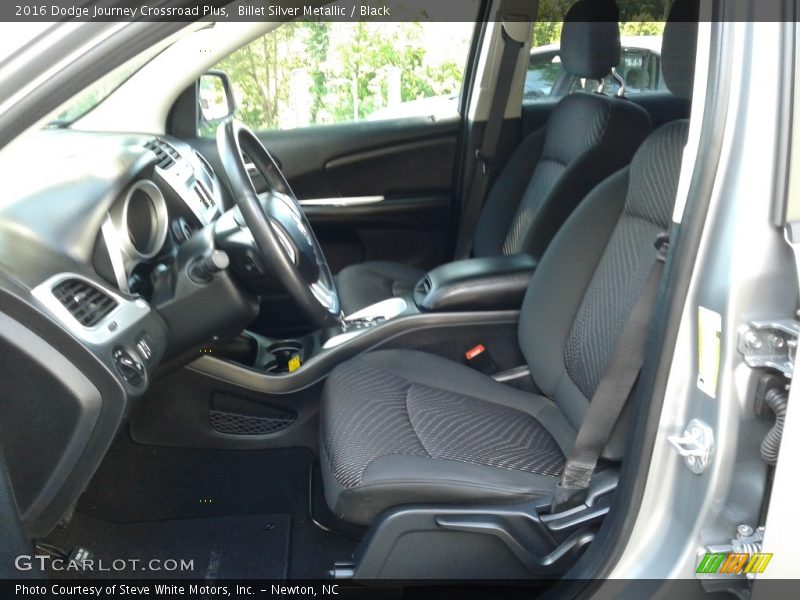 Billet Silver Metallic / Black 2016 Dodge Journey Crossroad Plus