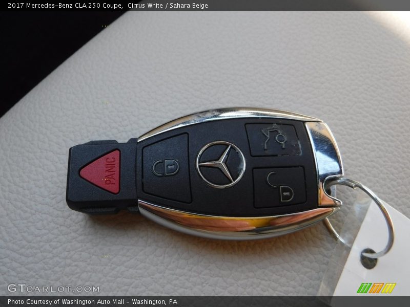 Cirrus White / Sahara Beige 2017 Mercedes-Benz CLA 250 Coupe