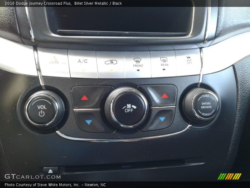 Billet Silver Metallic / Black 2016 Dodge Journey Crossroad Plus