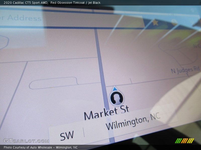 Red Obsession Tintcoat / Jet Black 2020 Cadillac CT5 Sport AWD