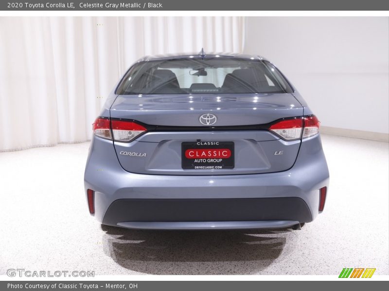 Celestite Gray Metallic / Black 2020 Toyota Corolla LE