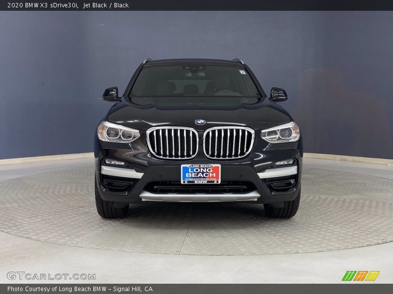 Jet Black / Black 2020 BMW X3 sDrive30i