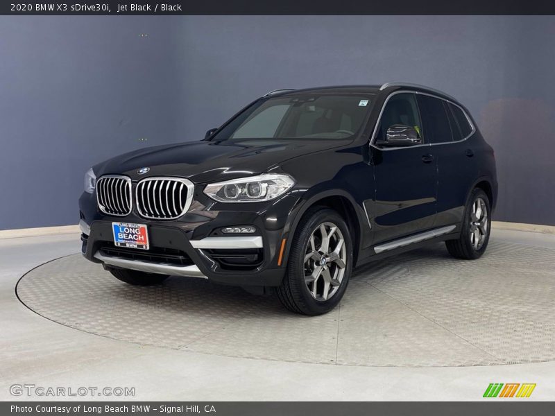 Jet Black / Black 2020 BMW X3 sDrive30i