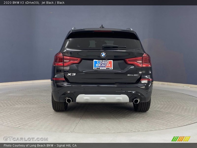 Jet Black / Black 2020 BMW X3 sDrive30i
