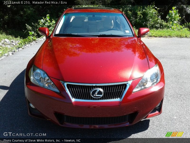 Matador Red Mica / Ecru 2013 Lexus IS 250