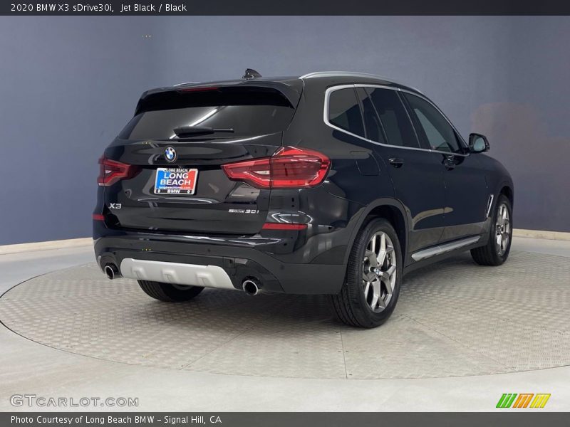 Jet Black / Black 2020 BMW X3 sDrive30i