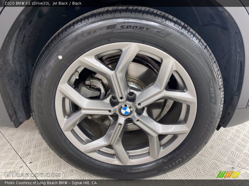 Jet Black / Black 2020 BMW X3 sDrive30i
