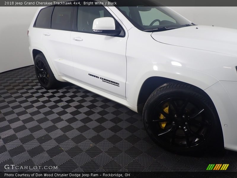 Bright White / Black 2018 Jeep Grand Cherokee Trackhawk 4x4