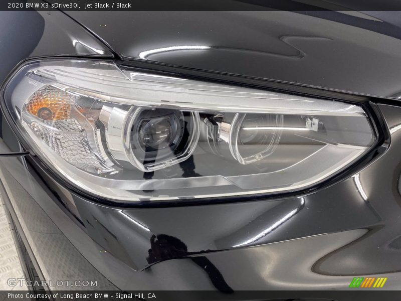 Jet Black / Black 2020 BMW X3 sDrive30i