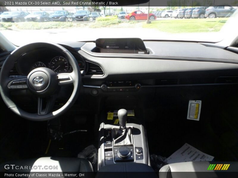 Soul Red Crystal Metallic / Black 2021 Mazda CX-30 Select AWD