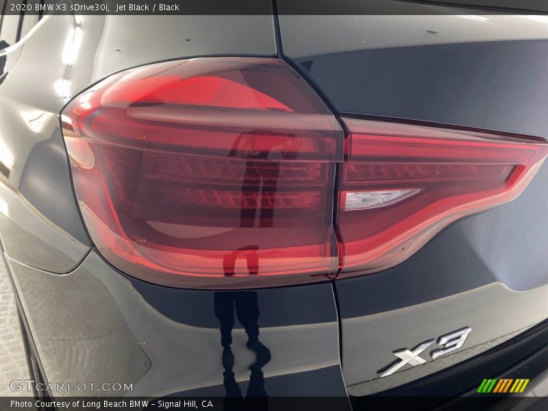 Jet Black / Black 2020 BMW X3 sDrive30i