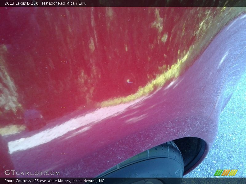 Matador Red Mica / Ecru 2013 Lexus IS 250