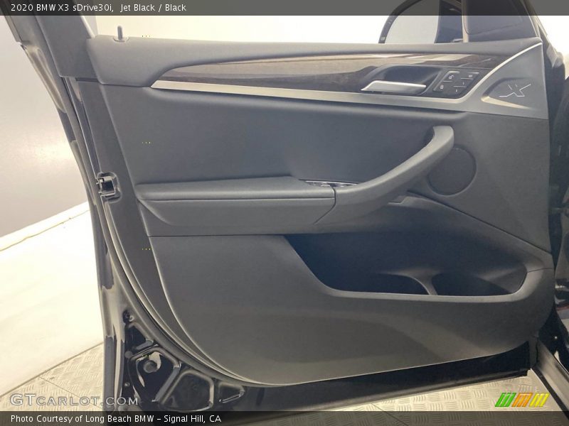Jet Black / Black 2020 BMW X3 sDrive30i