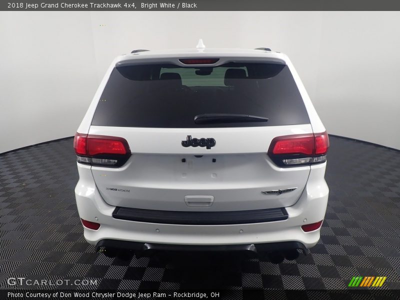 Bright White / Black 2018 Jeep Grand Cherokee Trackhawk 4x4