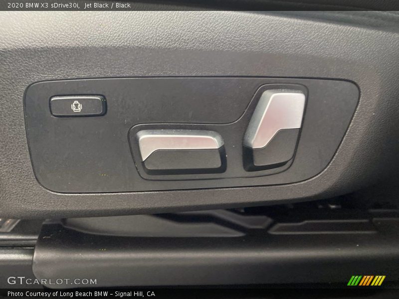 Jet Black / Black 2020 BMW X3 sDrive30i