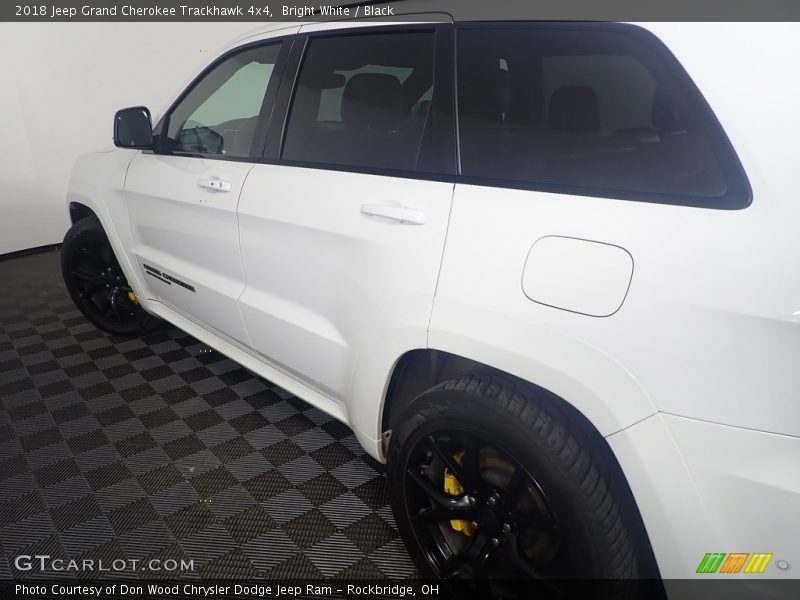 Bright White / Black 2018 Jeep Grand Cherokee Trackhawk 4x4