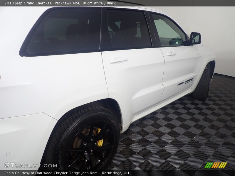 Bright White / Black 2018 Jeep Grand Cherokee Trackhawk 4x4