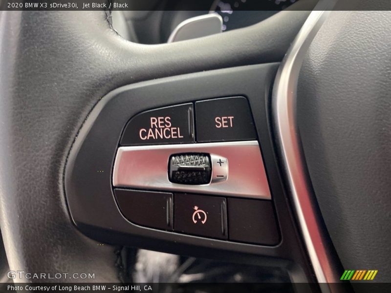 Jet Black / Black 2020 BMW X3 sDrive30i