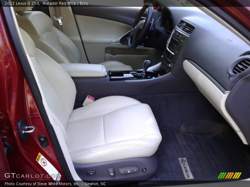 Front Seat of 2013 IS 250