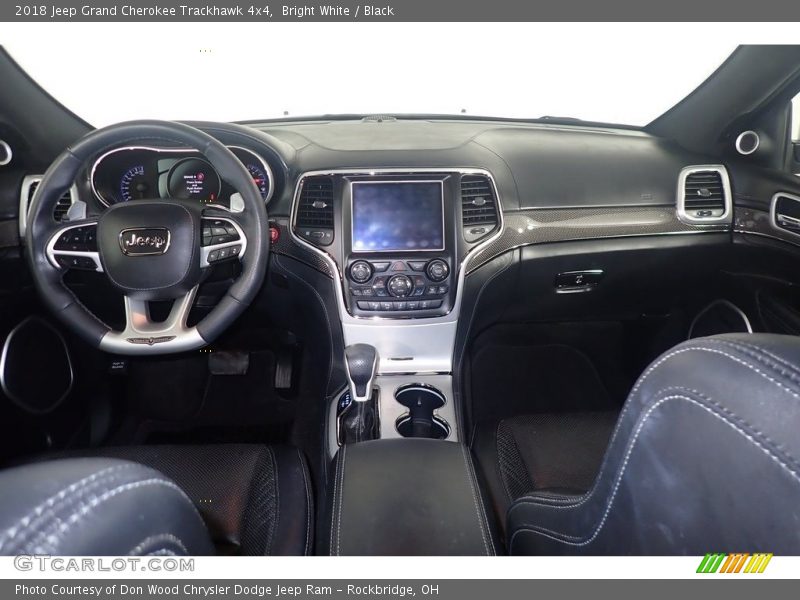 Bright White / Black 2018 Jeep Grand Cherokee Trackhawk 4x4