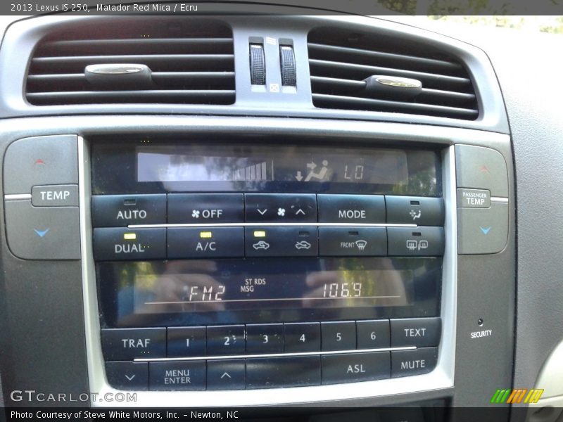 Controls of 2013 IS 250