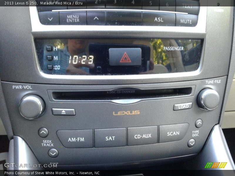 Controls of 2013 IS 250