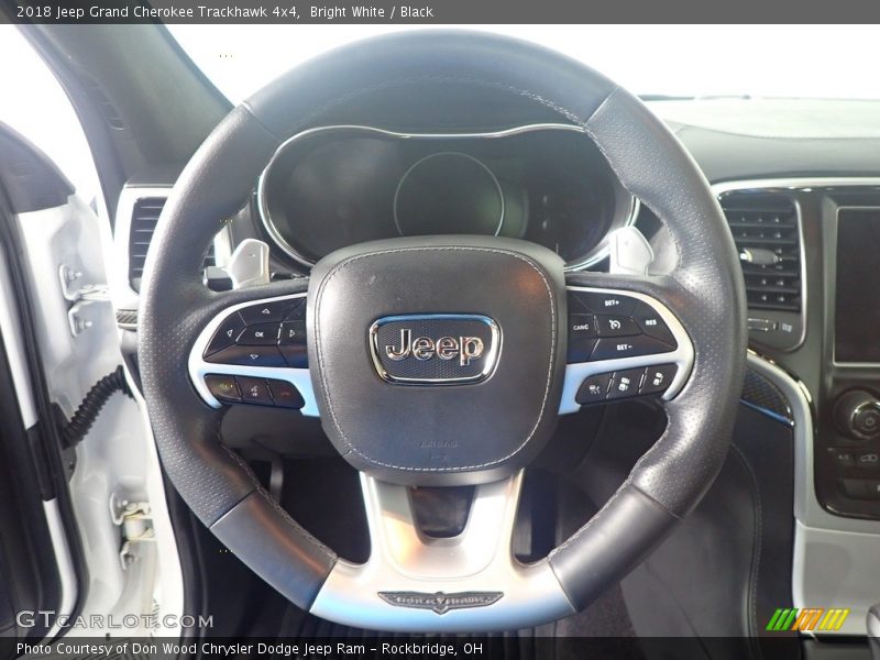 Bright White / Black 2018 Jeep Grand Cherokee Trackhawk 4x4