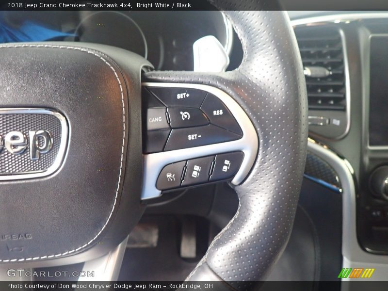 Bright White / Black 2018 Jeep Grand Cherokee Trackhawk 4x4