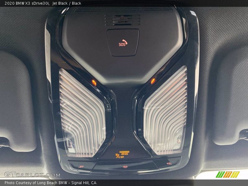 Jet Black / Black 2020 BMW X3 sDrive30i