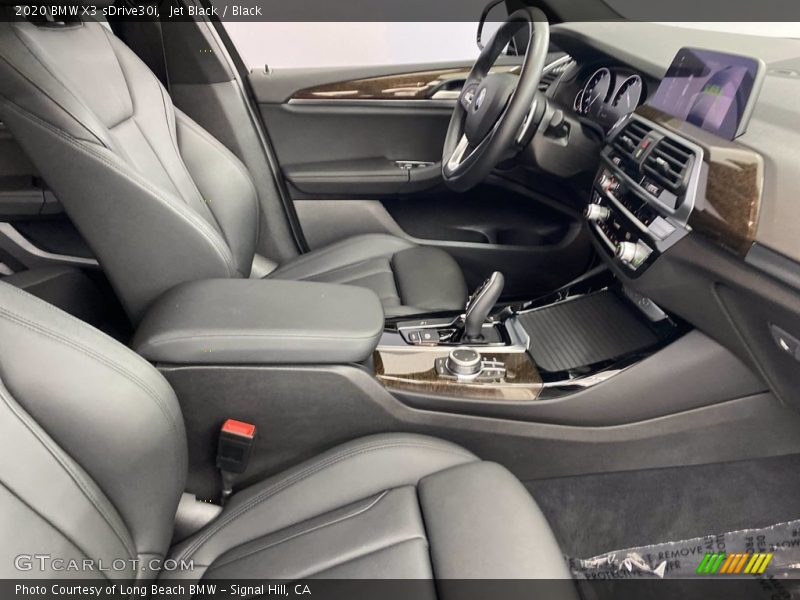Jet Black / Black 2020 BMW X3 sDrive30i