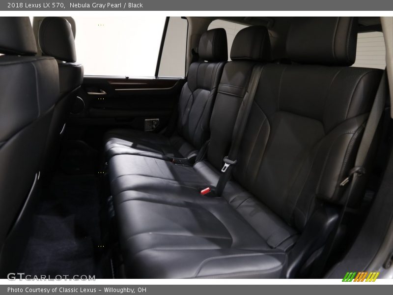Nebula Gray Pearl / Black 2018 Lexus LX 570