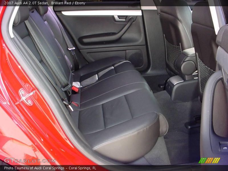 Brilliant Red / Ebony 2007 Audi A4 2.0T Sedan