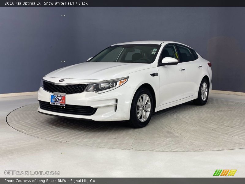 Snow White Pearl / Black 2016 Kia Optima LX