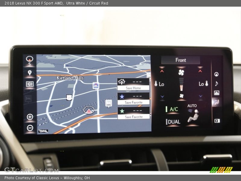 Ultra White / Circuit Red 2018 Lexus NX 300 F Sport AWD